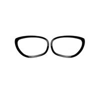 Couvercle De Phare Avant Cadre De Phare Arrière Noir Brillant Pour BMW Pour Mini Pour Cooper Pour Countryman Pour One Pour JCW F60 2017 2018 2019 2020-2023(2*Front Headlight)