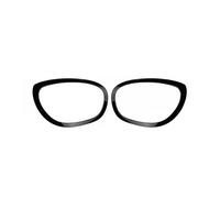 Couvercle De Phare Avant Pour BMW Pour Mini Pour Cooper Pour Countryman F60 Ensemble De Garnitures Couvercle Feu Arrière Phare Avant Noir Brillant Cadre(2*Front Headlight)