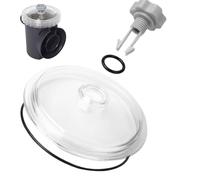 Couvercle de piège à feuilles de piscine - Bouchon de filtration de remplacement | Protecteur de boîtier de collecteur de feuilles, construction en plastique durable, composant de réparation de filtre