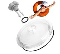 Couvercle de piège à feuilles de piscine, filtre à sable, kit de réparation de pièces de rechange, pas pour pompes de 35,6 ou 40,6 cm, compatible avec des modèles spécifiques, facile à installer