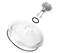 Couvercle De Piège À Feuilles Pour Piscine - Remplacement De Couvercle De Filtration | Accessoire Entretien Piscine | Kit Réparation Pour Capteur De Feuilles | Pièce Détachée Pour Nettoyage Piscine