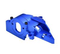 Couvercle de pignon de Base de Support de Moteur à dégagement Rapide en métal 7075 10777 for Trax-XAS Mini Maxx Monster Truck 107154-1, pièces de Mise à Niveau de Voiture RC(Blau)