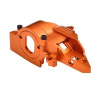 Couvercle de pignon de Base de Support de Moteur à dégagement Rapide en métal 7075 10777 for Trax-XAS Mini Maxx Monster Truck 107154-1, pièces de Mise à Niveau de Voiture RC(Orange)