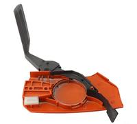 Couvercle de pignon de chaîne pour tronçonneuse 281 288 - Pièce de rechange pour assemblage de frein d'embrayage 503 74 67-02, couvercle en plastique orange, pièces d'équipement électrique