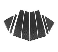 Couvercle de pilier de Gearwell, garniture en fibre de carbone, un autocollant de pilier b compatible avec Stinger 2018-2023, 8pcs Universal gauche à droite.