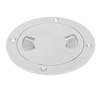 Couvercle de Plaque de Pont de Yacht en Acier Inoxydable 316, Couvercle d'accès Rond en Forme d'éventail pour Bateau, Camion, Camping-Car, qualité Marine, antirouille, Robuste,