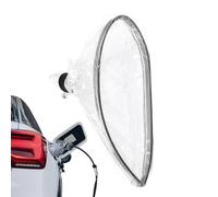 Couvercle de pluie de prise de charge pour EV, Housse de pluie de charge EV - Port de charge EV réutilisable Couverture de pluie claire | Aspirateur magnétique protecteur à fiche el