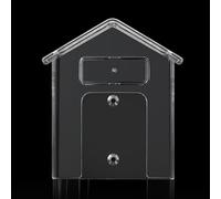 Couvercle De Pluie De Sonnette - Clear Protective Shield, Panneau D'habitation De Cloche Universel | Verrouillage Lock Topper En Forme De Protection Pour Bloc Météorologique, Cadre À Canopée Entre