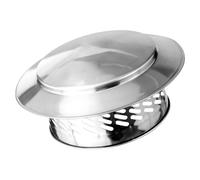 Couvercle de pluie pour cheminée, couvercle de pluie pour cheminée en acier inoxydable pour extérieur, outil de protection avec grande aile pour tout type de camping