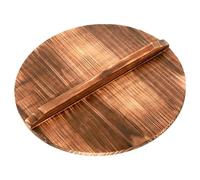 Couvercle De Poêle En Bois Cache-pot Accessoires Pour Woks Remplacement Du Couvercle De La Poêle Couvercle De Wok En Bois Couverture Wok Éclaboussure D'huile Marmite En Bois