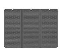 Couvercle de poêle PAD Protecteur, tapis de protection contre le comptoir en silicone, Mat de comptoir de séchage à plat à plusieurs usages, Ferme d'appartement de café résistant à la chaleur RV Cafe