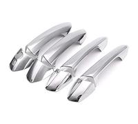 Couvercle de PoignéE de Porte de Voiture 8pcs Gauche du Pilote ABS Poignée de Porte latérale chromée Couvre for Mercedes-Benz B/C/E/GLK/ML/CLA-Classe W246 W204 W212 x204 W166 W117