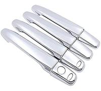 Couvercle de poignée de Porte de Voiture, pour Mitsubishi Lancer 10 X 2007-2016, Couvercle de poignée de Porte chromé Garniture Style de Voiture, 2 Boutons