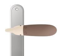 Couvercle de poignée de porte en silicone en forme d'oiseau | Protection murale - Butée de porte décorative pour bureau