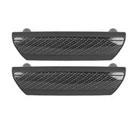 Couvercle de poignée de porte intérieure avant, 2 pièces Couvercle de poignée de porte intérieure avant gauche droite 7H0867179 Remplacement de couleur en fibre de carbone pour T5 03-15 Transporter V