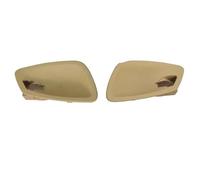 Couvercle de poignée de porte intérieure Couvercle Bol Poignée Porte Intérieure Voiture 2 Pièces Pour Série 3 E90 E91 E92 E93 2005 - 2012(Beige-2Pcs)