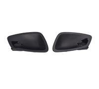 Couvercle de poignée de porte intérieure Couvercle Bol Poignée Porte Intérieure Voiture 2 Pièces Pour Série 3 E90 E91 E92 E93 2005 - 2012(Black-2Pcs)