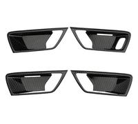 Couvercle De Poignée De Porte Intérieure en Fiber De Carbone, Accessoires De Voiture pour Ford pour Focus 2022 2021 2020 2019 MK4 Panneau décoration Console Centrale