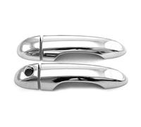 Couvercle De Poignée Porte À Un Seul Trou, Accessoire Décoratif Anti-rayures Pour 500X 2016-2023 Poigner Porte Gauche(2 Doors Electroplated)