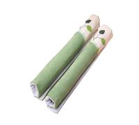 Couvercle de poignée porte réfrigérateur, 4 pièces, décor d'appareil cuisine, four, protecteur bouton antidérapant Housse de Poignée de Réfrigérateur(Green-2)