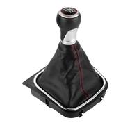 Couvercle de pommeau de Levier de Vitesse pour Citroën C3 C4 C5 XSARA C-Quatre C-Triomphe C2 Elysee Pommeau de Levier de Vitesse 5 Vitesses MT Handball (Noir)