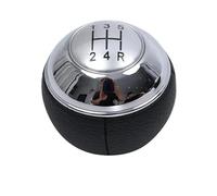 Couvercle de pommeau de Levier de Vitesse pour Volvo S60 S80 V70 XC70, Accessoire de Handball en PU, 5/6 Vitesses (Noir, 5 Vitesses)