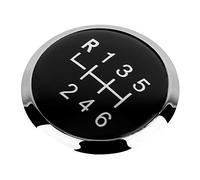 Couvercle de Pommeau de Levier de Vitesse, Voiture 6 Vitesses Pommeau de Levier de Vitesse Couverture Emblème Insigne Capuchon Garniture pour T5 T5.1 Gp 2003-2011