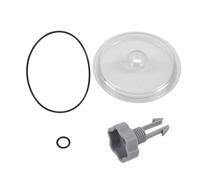 Couvercle de pompe de piscine, couvercle de pompe de piscine, couvercle de pompe de piscine avec valve et 2 - Couvercle de siphon, réservoir de filtre, couvercle de pompe de piscine pour piscine et