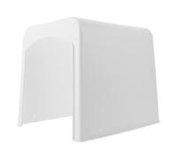 Couvercle de Pompe de Piscine Extérieur Blanc en Plastique pour Moteur | Protection la Pluie, Installation Facile, Résistance aux Intempéries, Usage pour Spas et Réseaux Résidentiels
