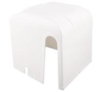 Couvercle de Pompe de Piscine Extérieur en Plastique Blanc | Protection Ventilée, Compatibilité, de Chaleur, Usage Jardin et Industriel