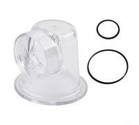 Couvercle de pompe de piscine, insert de pré-filtre de rechange pour système de circulation de piscine, avec double joints toriques compatible avec pompe SPS25 SPS75 SPS100 (1 ensemble)