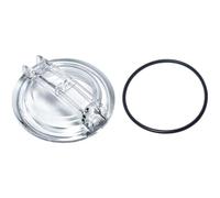 Couvercle de pompe de piscine SPX3100D, couvercle transparent de préfiltre, joint et écrou de remplacement, compatible avec pompe de piscine Hayward Super II, kit d’entretien pour filtration enterrée