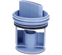 Couvercle de pompe de vidange pour machine à laver Siemens Bosch Bouchon d’évacuation étanche avec joint, compatible universellement avec Bosch Siemens Constructa Neff bleu pour IQ700 IQ500 Série 4