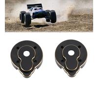 Couvercle de portail arrière extérieur, 2 pièces, contrepoids pour HOBBYPLUS 1/18 4WD CP18P RC voiture en cuivre