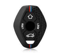 Couvercle de Porte-clés en Silicone télécommande de Voiture Porte-clés Étui à clés pour BMW E46 E39 E53 X5 X3 E83 X3 Serie 7 5 3 3 330i Accessoires