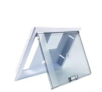 Couvercle de porte de disjoncteur Pz30 transparent - Panneau électrique blanc - Matériau ABS - Protection durable contre la poussière et les contacts accidentels - Kit de mise à niveau standard