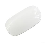 Couvercle de porte de remplissage de carburant, 1 pièce en plastique blanc brillant pour Mercedes Classe C W205 C300 C43 C63 Remplacement direct compatible avec les modèles 2015-2021