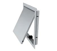 Couvercle de porte d'inspection magnétique, panneau d'accès au plafond for cloisons sèches en métal, 15x15cm, 25x40cm, for couvercles de cavités encastrées(Gray,50x50cm)