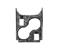 Couvercle De Porte-gobelet Avant Pour Subaru Pour Forester 2025 2026, Panneau De Changement De Vitesse Central, Accessoires D'intérieur Autocollant Garniture Intérieure(B LHD)