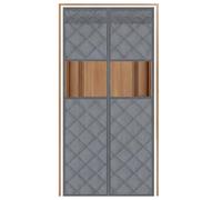 Couvercle de porte isolant thermique, barrière de protection magnétique épaisse, avec fenêtre transparente pour une protection contre les intempéries et la température comme barrière de porte, pour