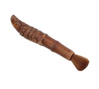 Couvercle De Pot En Rotin Vietnamien Fait À La Main, Pièces De Rechange Pour Cérémonie Du Thé, Artisanat Folklorique Kung Fu Brosse À Thé, Cuillère À Thé Racine En Bambou