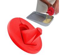 Couvercle De Pot Peinture - Lightweight Stylish avec Bec Verseur, Modern, Portable, Pliable pour Économiser l'espace, Seau À Peintur | Multipurpose Outdoor Indoor Utility