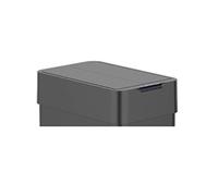 Couvercle de poubelle automatique SILVERLAKE Noir Noir