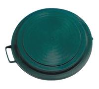 Couvercle de poubelle d'extérieur - 50 L - vert