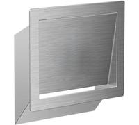 Couvercle De Poubelle Mural, Bac À Déchets Encastré Avec Ouverture Latérale, Trappe En Acier Inoxydable 304 Pour Porte D'armoire, Cuisine,Salle De Bain,Cafés,Restaurants, Magasins Style B,Silver