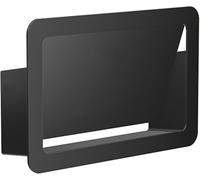 Couvercle De Poubelle Mural, Bac À Déchets Encastré Avec Ouverture Latérale, Trappe En Acier Inoxydable 304 Pour Porte D'armoire, Cuisine,Salle De Bain,Cafés,Restaurants, Magasins Style C,Black