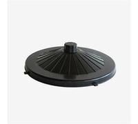 Couvercle de poubelle ronde 80 L noir Gilac