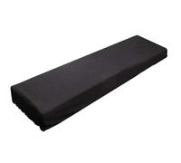 Couvercle de poussière du clavier, pliable Polyester 88 Couvercle de clavier piano clé avec à cordon