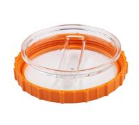 Couvercle de pré-filtre de pompe à sable, compatible avec les modèles 58486 58497 58499, écrou ABS orange avec couvercle transparent, accessoire de rechange pour piscine (1 pièce)