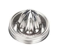 Couvercle de presse-agrumes pour bocaux, design facile à verser | Matériau durable, s'adapte aux bocaux standard, parfait pour l'extraction de jus frais, pratique et résistant aux déversements L